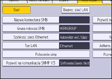 Ilustracja ekranu panela operacyjnego