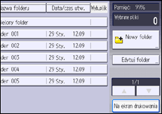 Ilustracja ekranu panela operacyjnego