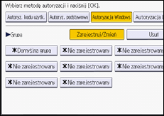 Ilustracja ekranu panela operacyjnego