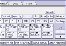 Ilustracja ekranu panela operacyjnego