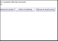 Bild av användarpanelens skärm