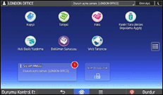 İşlem paneli ekran çizimi