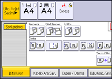 İşlem paneli ekran çizimi