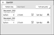 İşlem paneli ekran çizimi