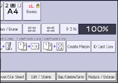 ภาพแสดงหน้าจอแผงควบคุม