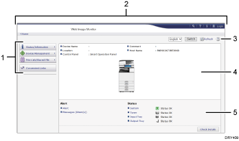 ภาพประกอบหน้าจอเว็บเบราว์เซอร์เรียงลำดับชื่อตามหมายเลข