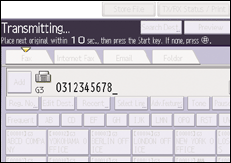 ภาพแสดงหน้าจอแผงควบคุม