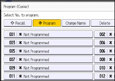 ภาพแสดงหน้าจอแผงควบคุม