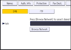 ภาพแสดงหน้าจอแผงควบคุม