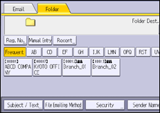 ภาพแสดงหน้าจอแผงควบคุม