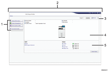 ภาพประกอบหน้าจอเว็บเบราว์เซอร์เรียงลำดับชื่อตามหมายเลข