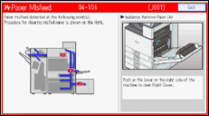 ภาพแสดงหน้าจอแผงควบคุม