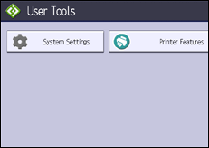 ภาพแสดงหน้าจอแผงควบคุม