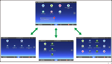[홈] 화면 사용자 지정 그림