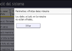 Il·lustració de pantalla del panell d'operacions