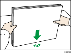 Ilustración de abanicar el papel