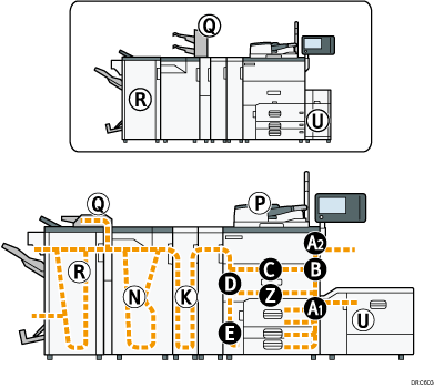 Ilustración de la máquina