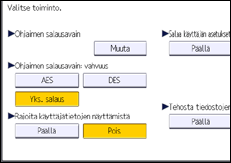 Käyttöpaneelin näyttö