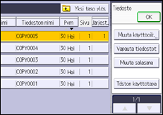 Käyttöpaneelin näyttö