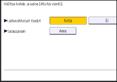 Käyttöpaneelin näyttö
