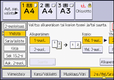 Käyttöpaneelin näyttö