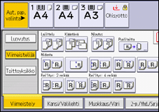 Käyttöpaneelin näyttö