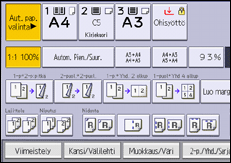 Käyttöpaneelin näyttö