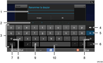 Comment afficher les options du clavier en cours de saisie sur