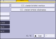 A kezelőpanel ismertetése