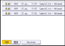 A kezelőpanel ismertetése
