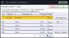 A kezelőpanel ismertetése