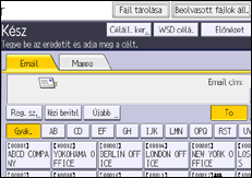 A kezelőpanel ismertetése