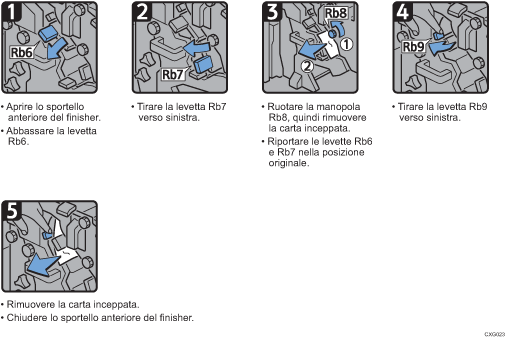 Illustrazione della procedura operativa