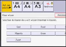 Afbeelding van bedieningspaneel