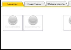 Afbeelding van bedieningspaneel