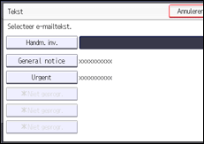 Afbeelding van bedieningspaneel