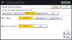 Afbeelding van bedieningspaneel