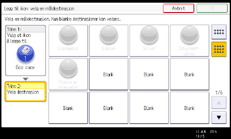 Illustrasjon av betjeningspanelet