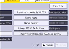 Ilustracja ekranu panela operacyjnego
