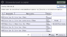 Ilustracja ekranu panela operacyjnego