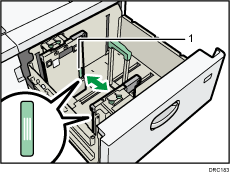 Иллюстрация широкого лотка большой емкости с пронумерованными сносками