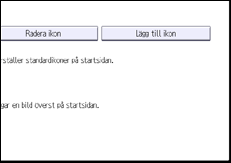 Bild av användarpanelens skärm