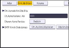 İşlem paneli ekran çizimi