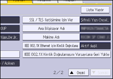 İşlem paneli ekran çizimi
