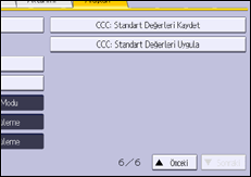 İşlem paneli ekran çizimi