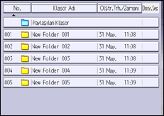 İşlem paneli ekran çizimi
