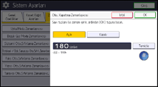 İşlem paneli ekran çizimi