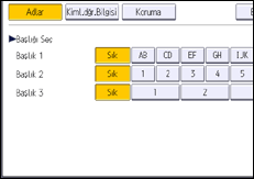İşlem paneli ekran çizimi