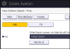 İşlem paneli ekran çizimi