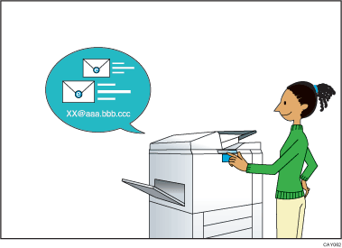 Illustration of I want to register destinations